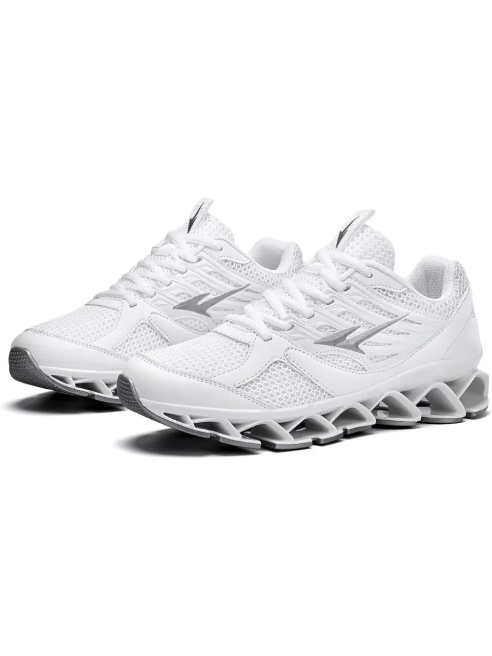 Men's Walking Shoes Casual Fashion Lace Up Blade Tennis White Running Sneakers